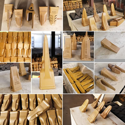 أسنان الغرافة (البوكت) مع المثبتات