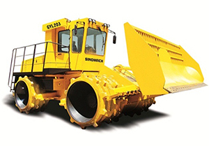ضاغط طمر النفايات GYL203
